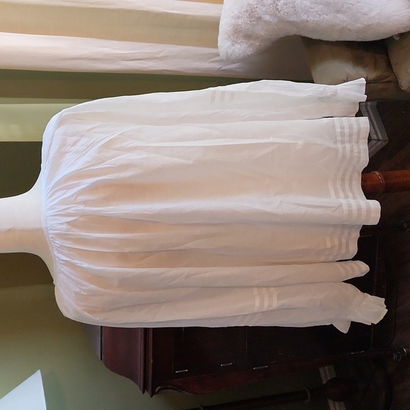 NWT Caslon White L/S Pheasant Top-Size 1X - Picture 5 of 5